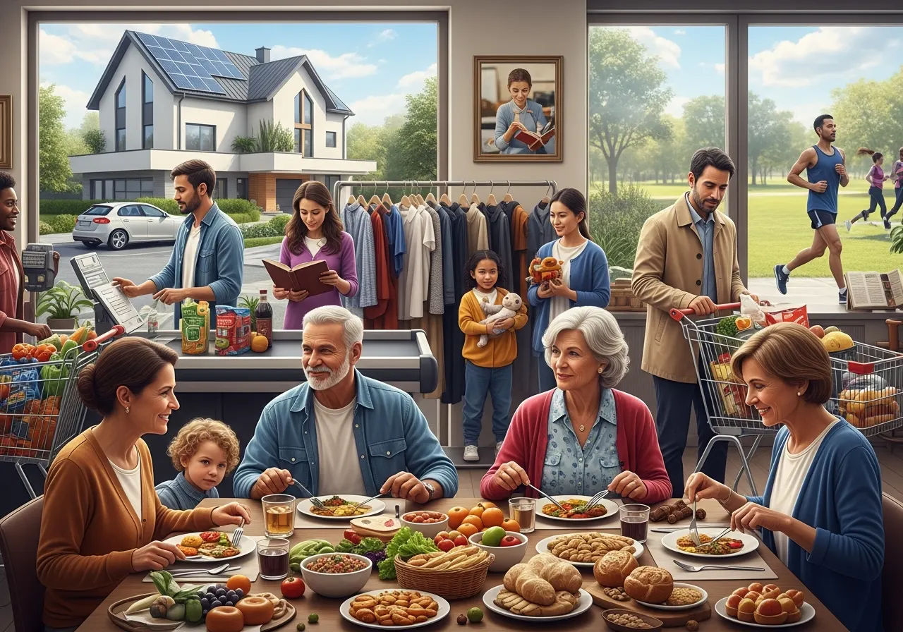 Peran Kegiatan Konsumsi dalam Memenuhi Kebutuhan Hidup Manusia (ft.istimewa)