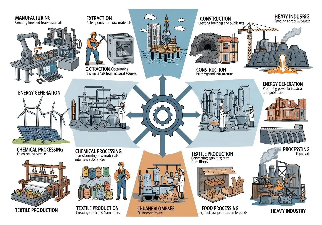 Perbedaan dan Contoh Jenis Produksi di Bidang Pertanian, Industri, dan Jasa (ft.istimewa)