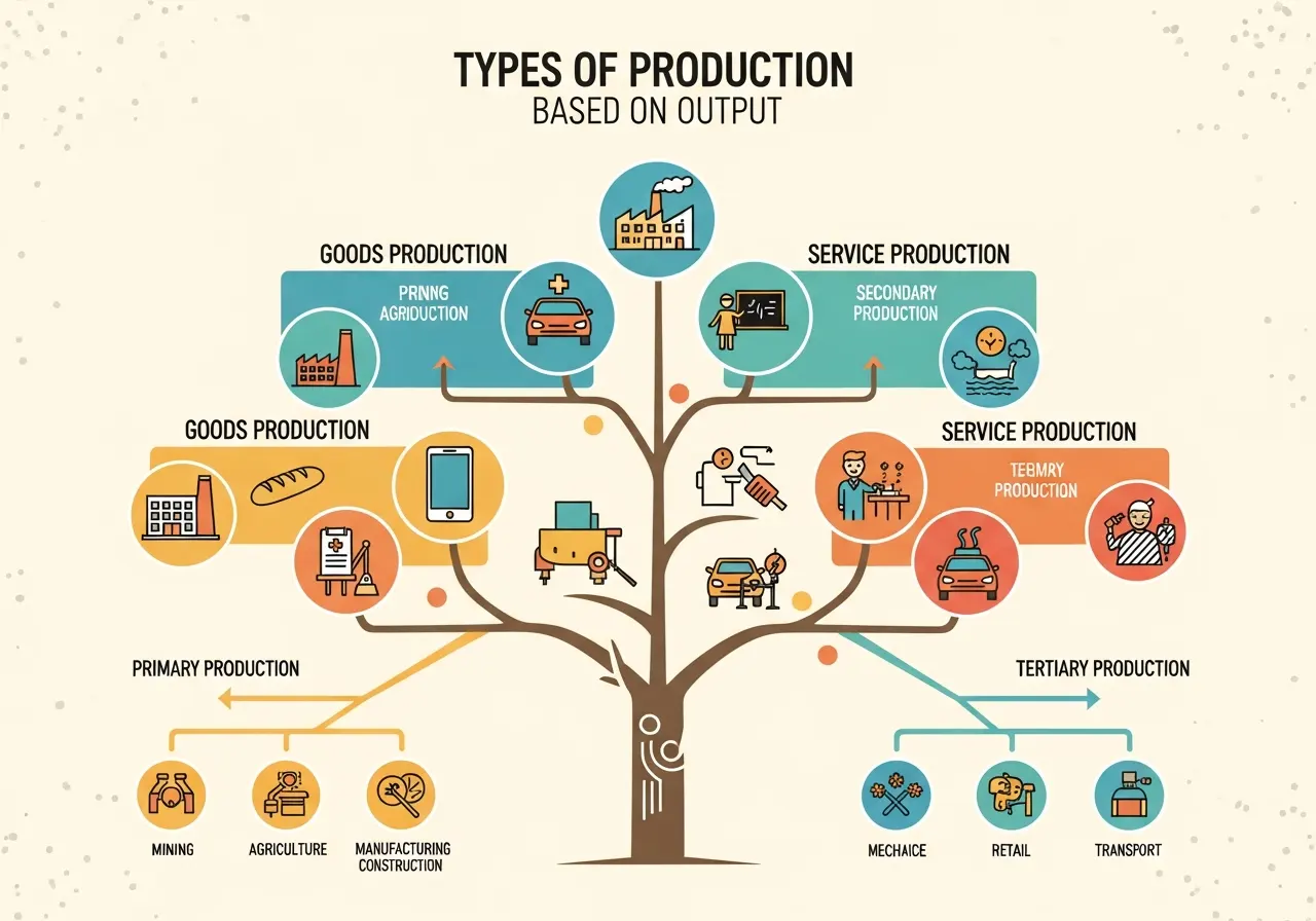Jenis Produksi Berdasarkan Hasil, Tujuan, dan Prosesnya dalam Kegiatan Ekonomi (ft. istimewa)