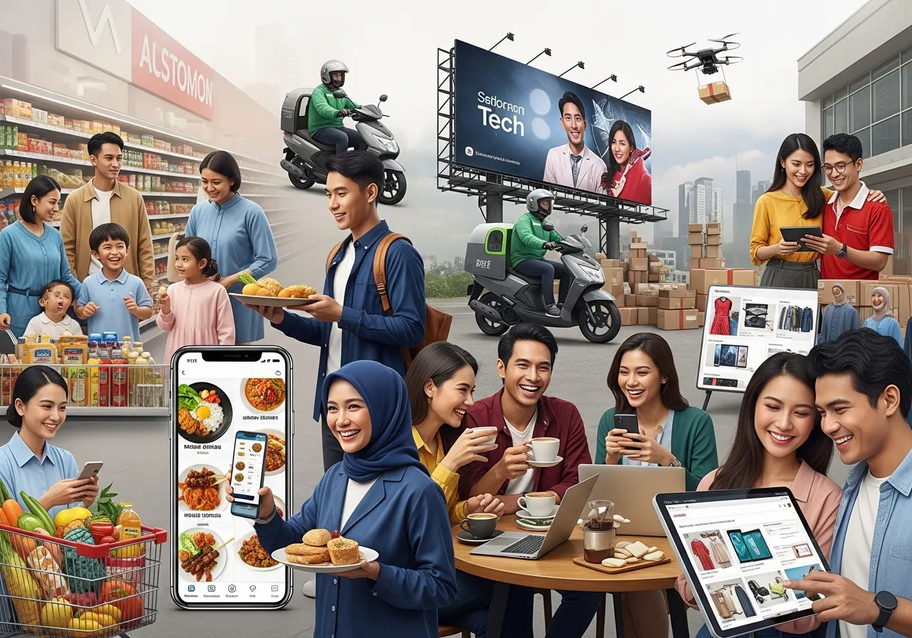 Pola Konsumsi Masyarakat Indonesia di Era Modern: Tantangan dan Perubahannya (ft.istimewa)