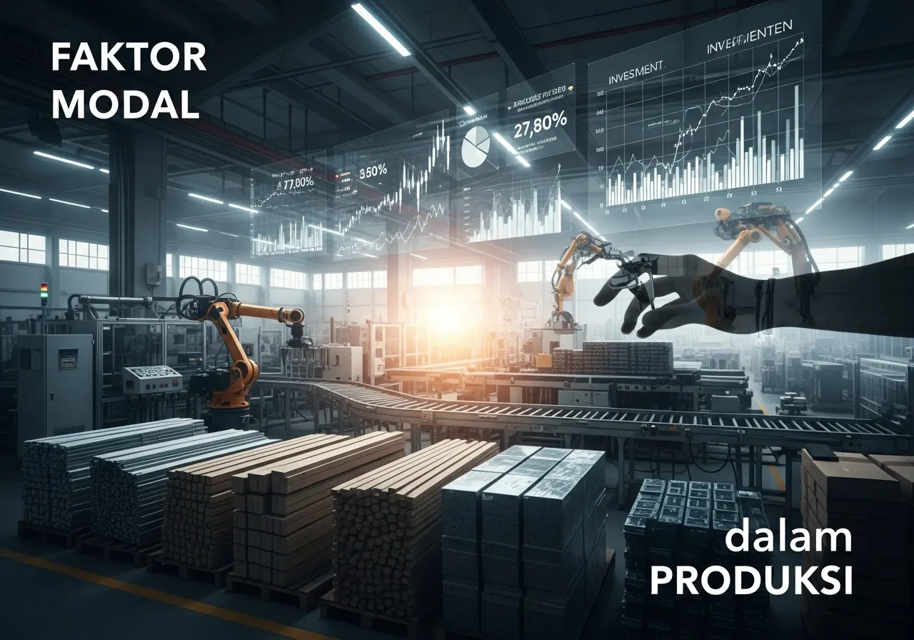 Contoh Faktor Modal dalam Produksi: Dari Alat Kerja hingga Investasi Bisnis (ft.istimewa)