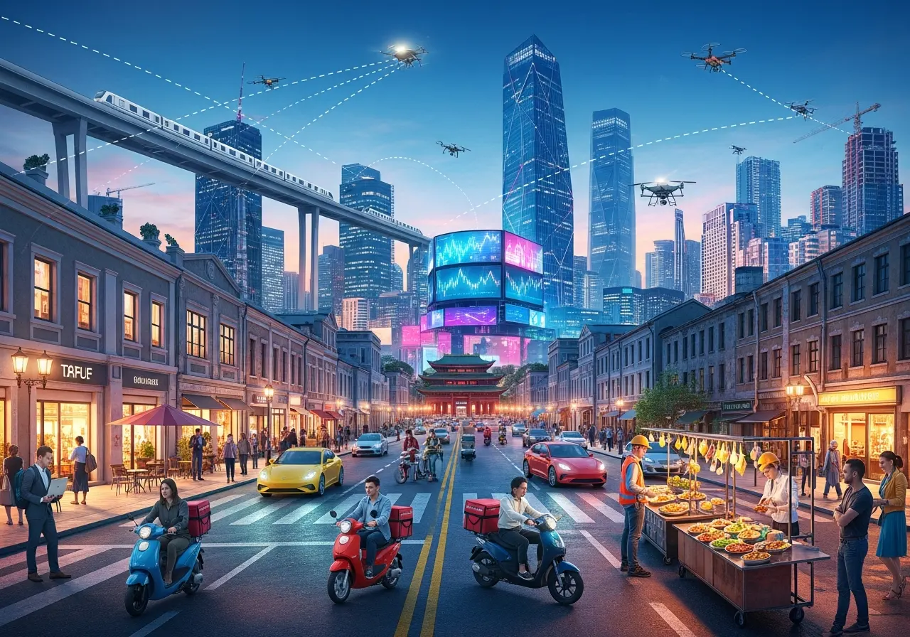 Urbanisasi dan Perubahan Pola Kegiatan Ekonomi di Kota Besar (ft.istimewa)