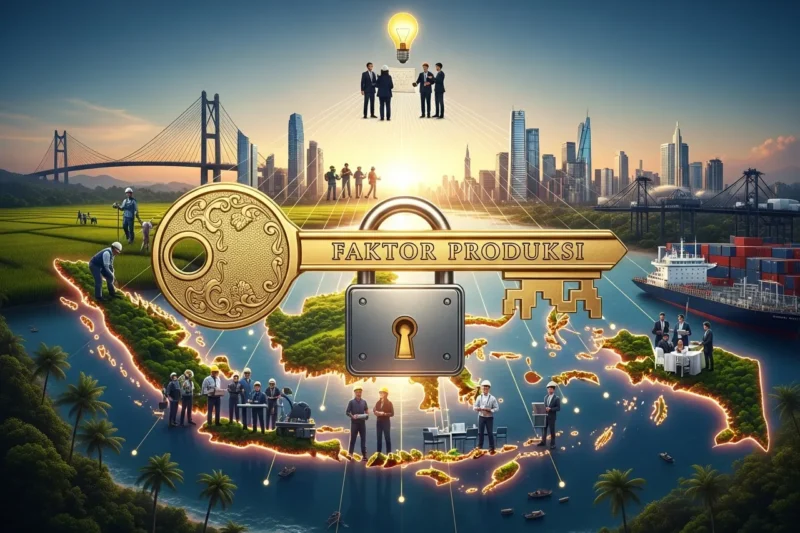 Faktor Produksi sebagai Kunci Utama Pertumbuhan Ekonomi Indonesia