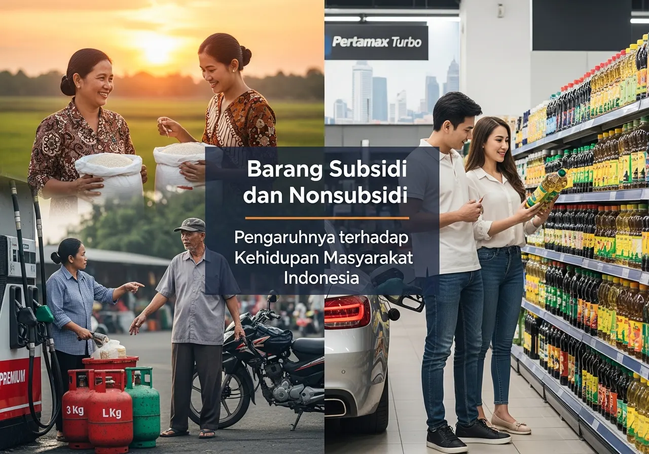Barang Subsidi dan Nonsubsidi: Pengaruhnya terhadap Kehidupan Masyarakat Indonesia (ft.istimewa)