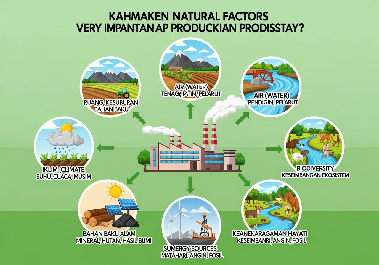Mengapa Faktor Alam Sangat Penting dalam Proses Produksi? Ini Penjelasan Lengkapnya (ft.istimewa)