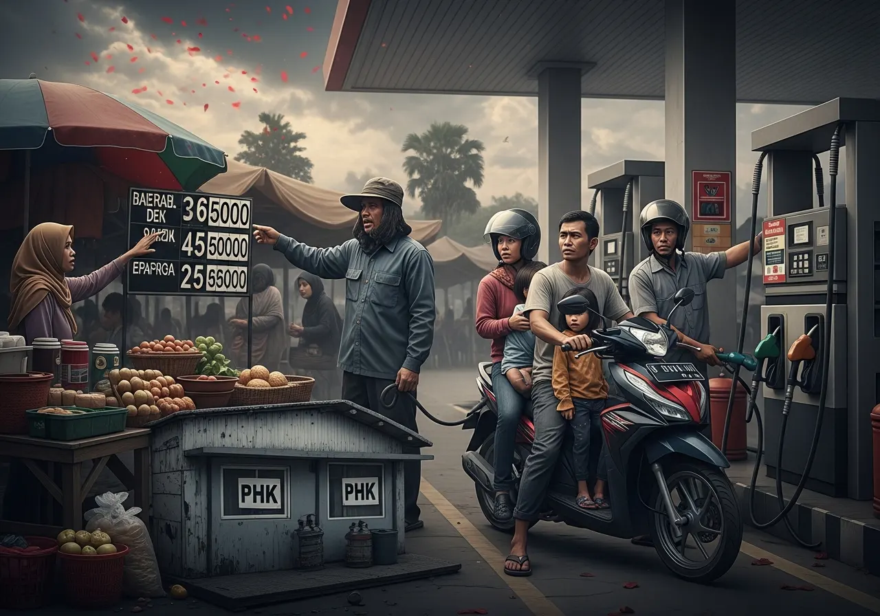 Dampak Kenaikan Harga BBM terhadap Kegiatan Ekonomi Masyarakat Indonesia (ft.istimewa)