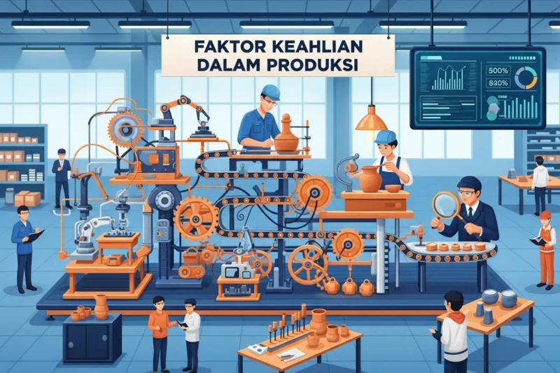 Faktor Keahlian dalam Produksi: Pengertian, Peran, dan Contohnya dalam Kehidupan Sehari-hari