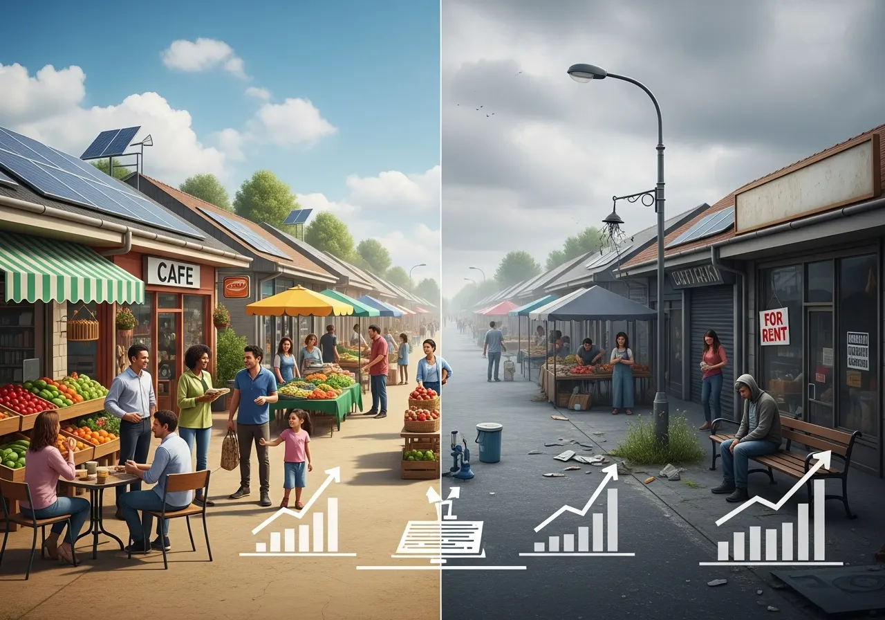 Dampak Kebijakan Pemerintah terhadap Kegiatan Ekonomi Masyarakat (ft.istimewa)