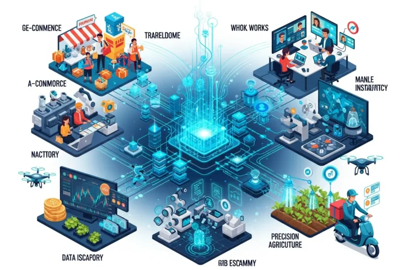 Peran Digital Economy dalam Mengubah Pola Kegiatan Ekonomi