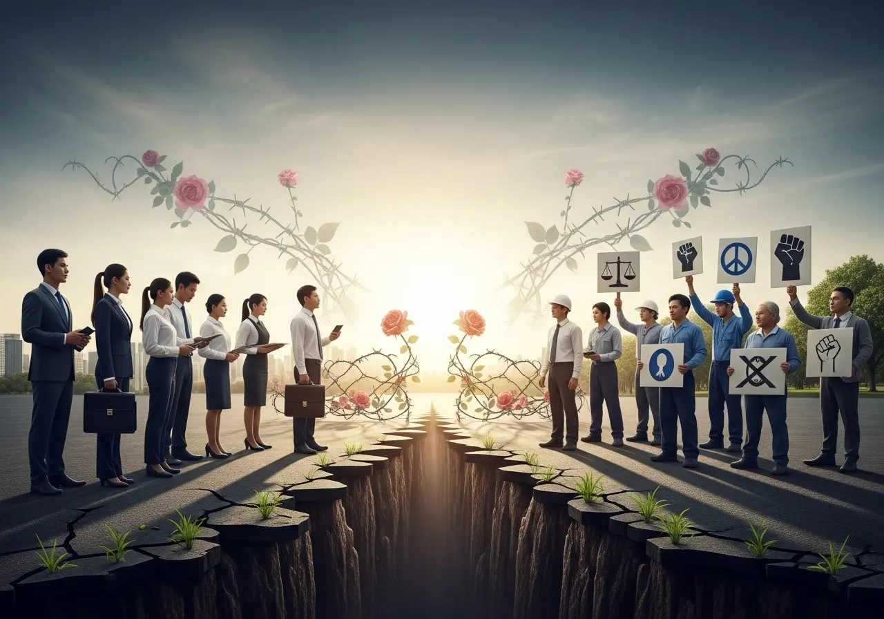 Dampak Positif dan Negatif Konflik Sosial terhadap Kehidupan Masyarakat (ft.istimewa)