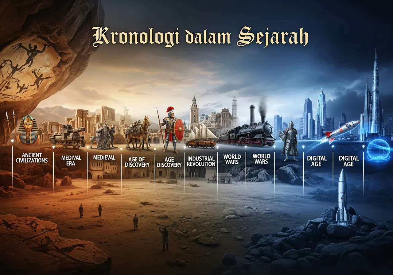 Pengertian Kronologi dalam Sejarah dan Contohnya (ft.istimewa)