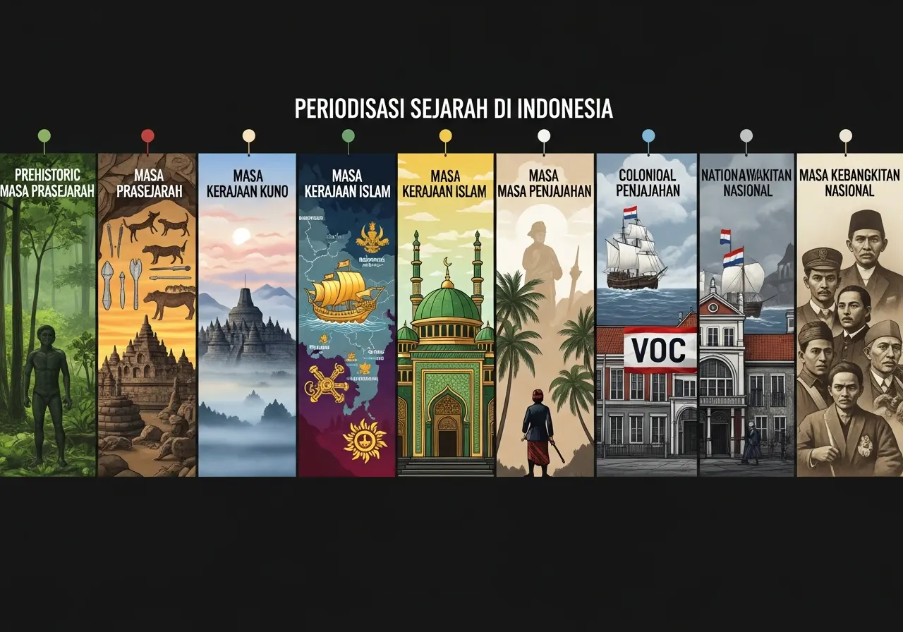 Periodisasi Sejarah: Pengertian, Tujuan, dan Contoh Pembagiannya (ft.istimewa)