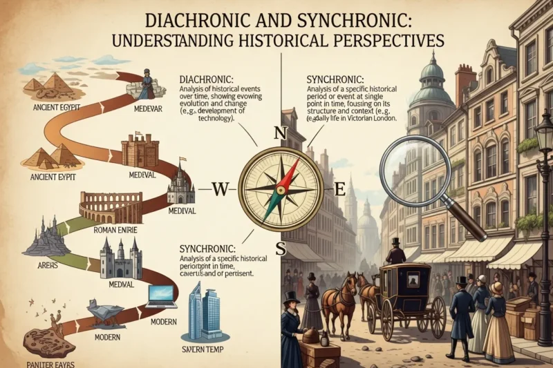 Pengertian Diakronik dan Sinkronik dalam Ilmu Sejarah