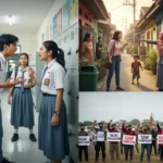 Contoh Pertentangan (Konflik Sosial) di Sekolah, Lingkungan, dan Masyarakat Indonesia (ft.istimewa)