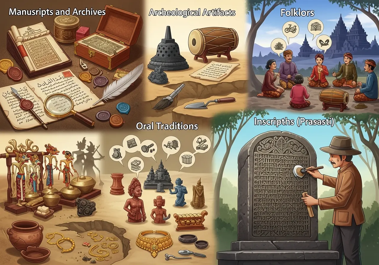 Sumber Sejarah: Pengertian, Jenis, dan Contoh Lengkap (ft.istimewa)