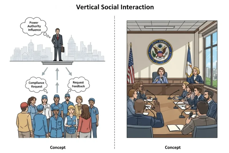 Pengertian Interaksi Sosial Secara Vertikal dan Contohnya dalam Kehidupan Masyarakat