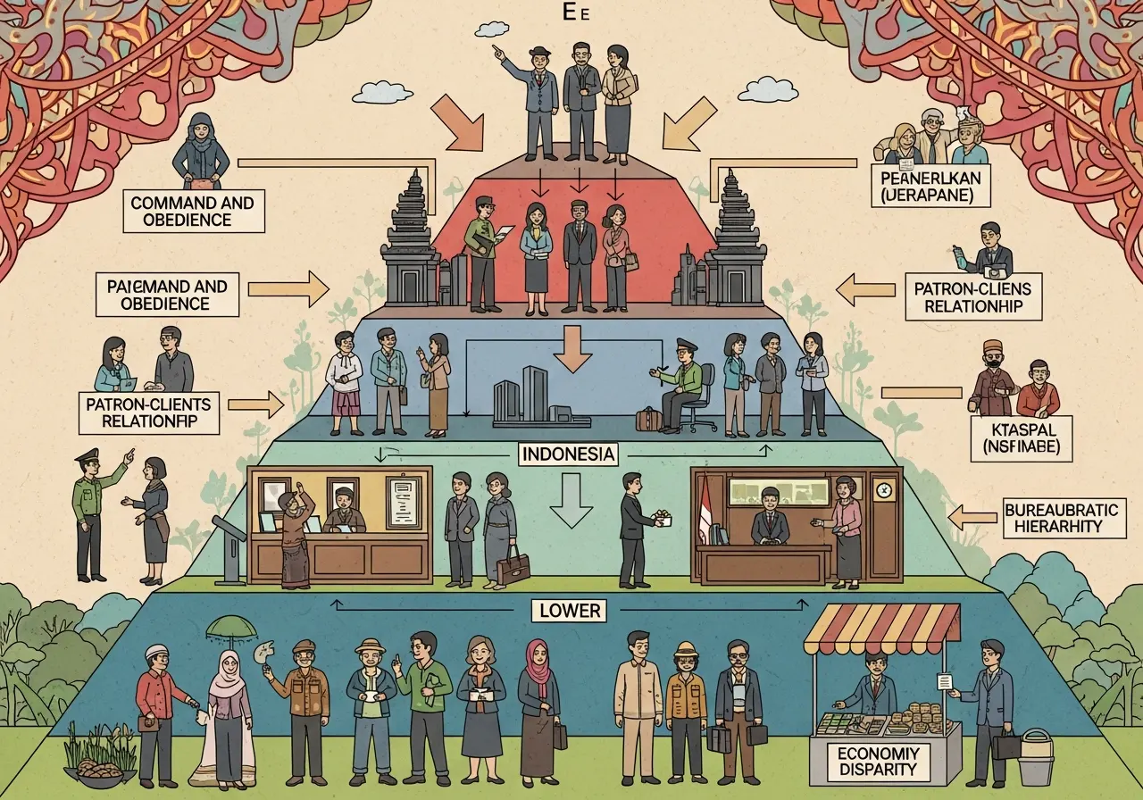 Ciri-Ciri dan Bentuk Interaksi Sosial Vertikal dalam Struktur Sosial Masyarakat Indonesia (ft.istimewa)