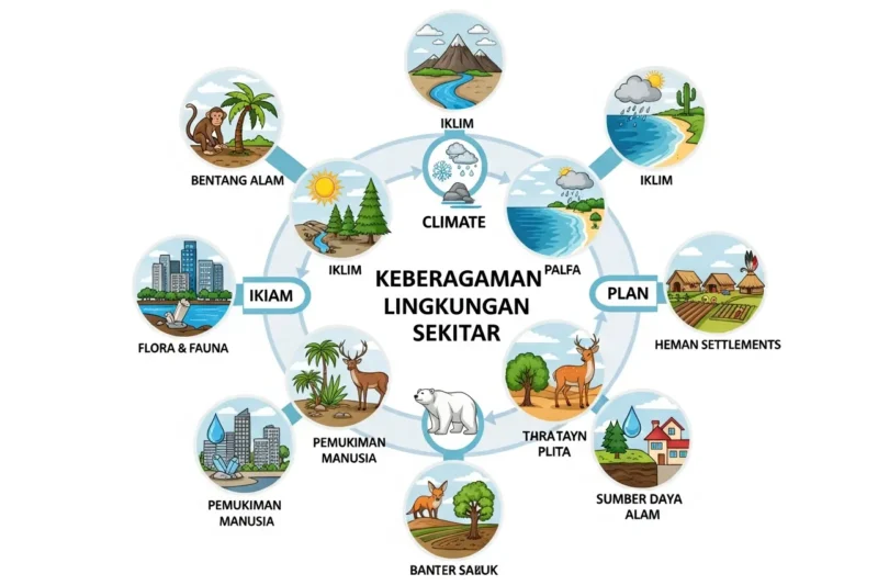 Pengertian Keberagaman Lingkungan Sekitar (Materi IPS Kelas 7)