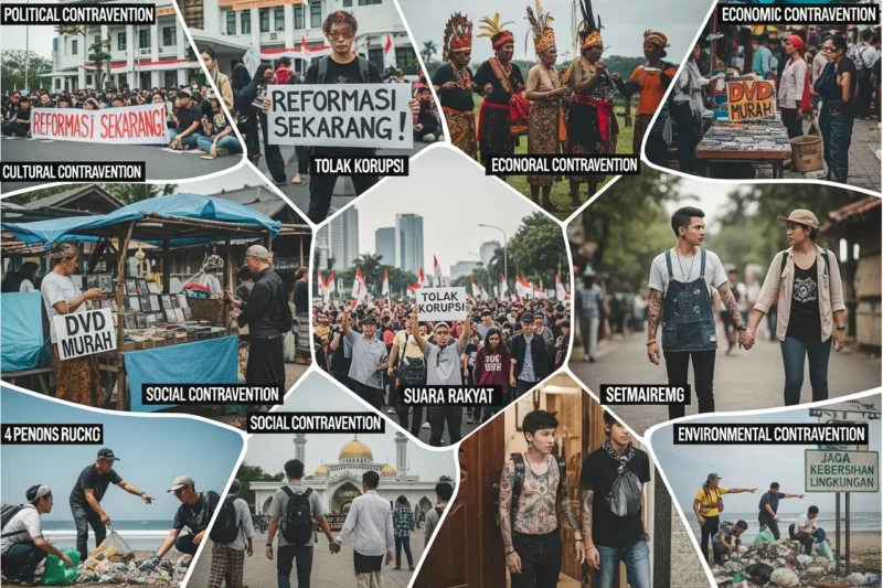 Bentuk-Bentuk Kontravensi dalam Kehidupan Sosial dan Contohnya di Indonesia