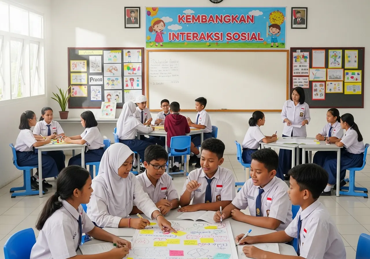 Peran Sekolah dalam Mengembangkan Kemampuan Interaksi Sosial Peserta Didik (ft.istimewa)