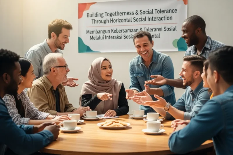 Manfaat Interaksi Sosial Secara Horizontal dalam Membangun Kebersamaan dan Toleransi Sosial