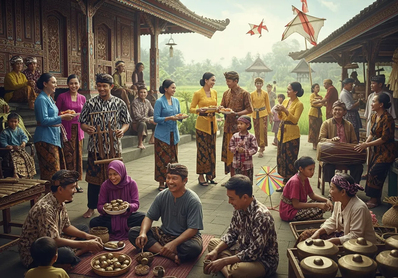 Contoh Kasus Interaksi Sosial di Indonesia yang Menjadi Inspirasi Persatuan (ft.istimewa)