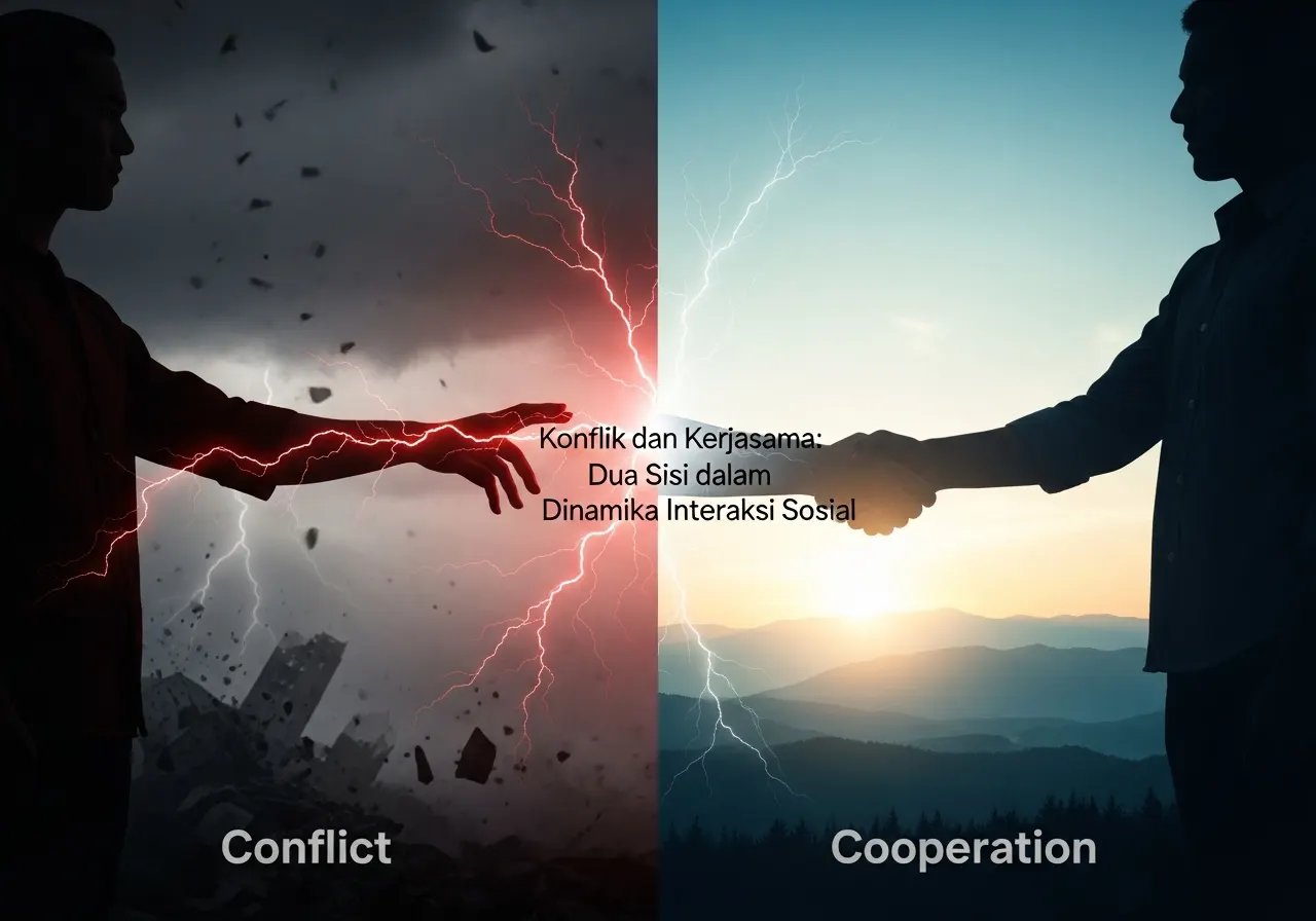 Konflik dan Kerjasama: Dua Sisi dalam Dinamika Interaksi Sosial (ft.istimewa)