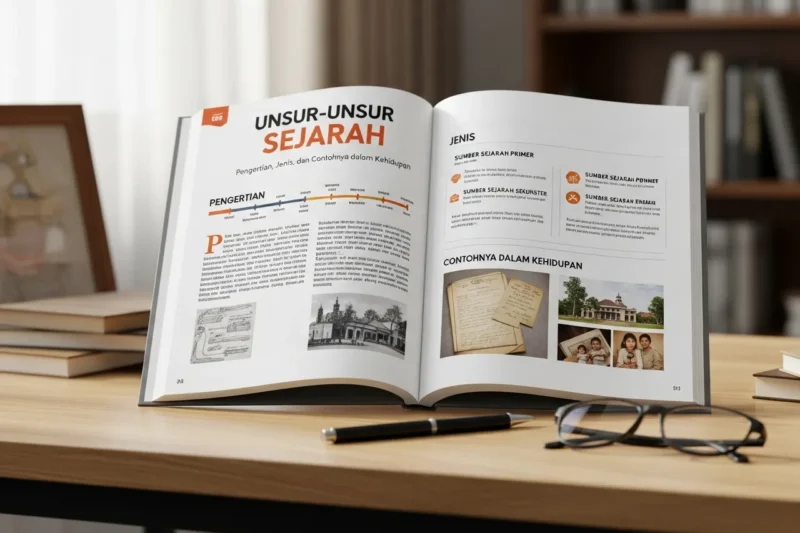 Unsur-Unsur Sejarah: Pengertian, Jenis, dan Contohnya dalam Kehidupan