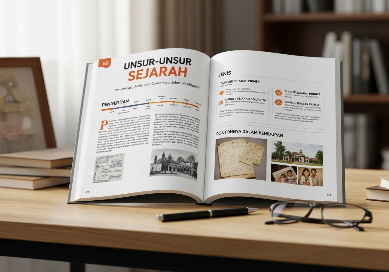 Unsur-Unsur Sejarah: Pengertian, Jenis, dan Contohnya dalam Kehidupan (ft.istimewa)