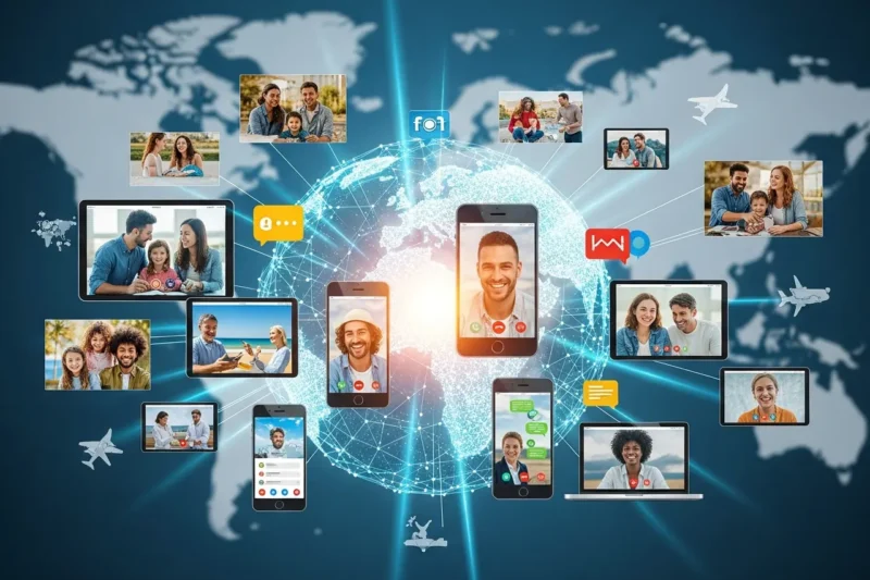 Peran Teknologi Komunikasi dalam Mempermudah Interaksi Sosial Global