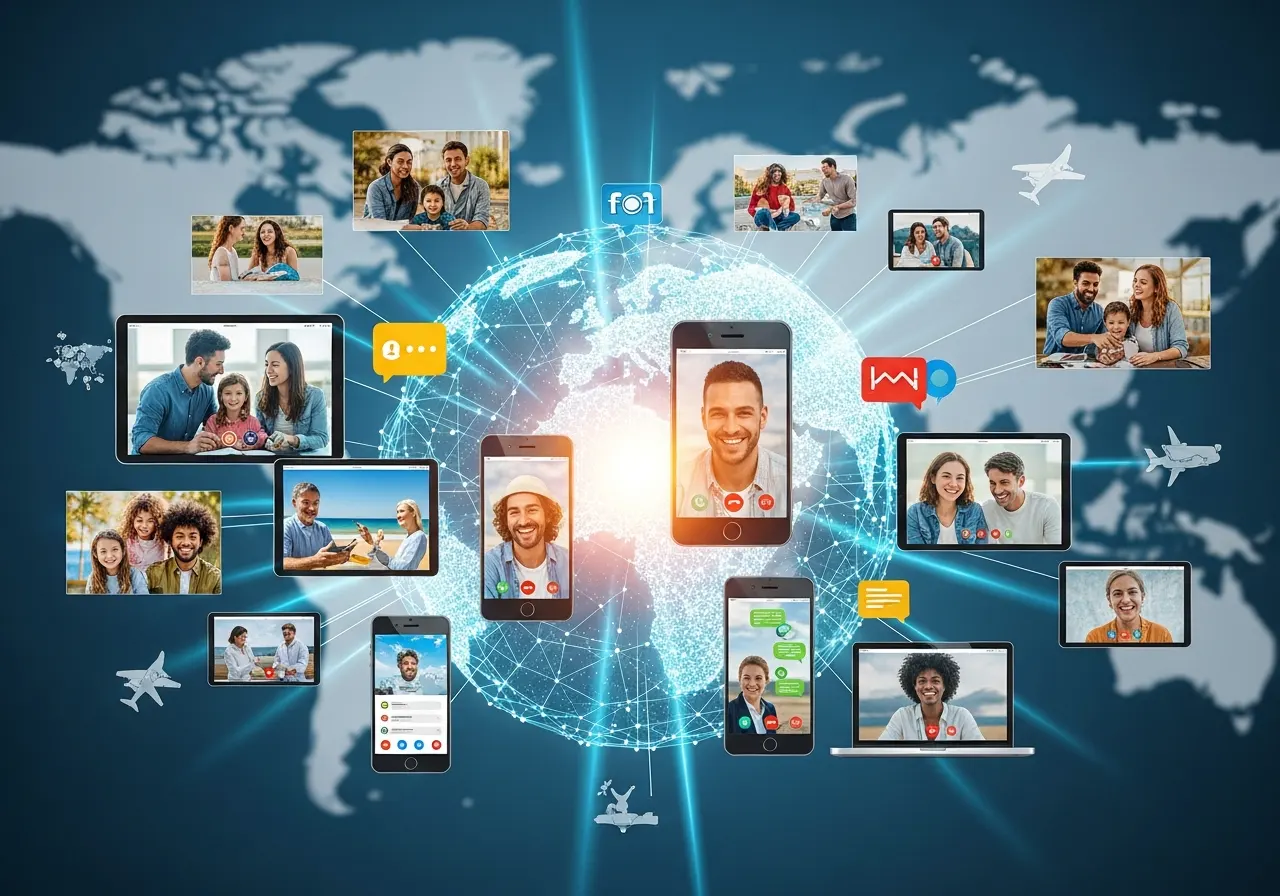 Peran Teknologi Komunikasi dalam Mempermudah Interaksi Sosial Global (ft.istimewa)