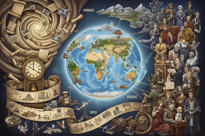 Peran Unsur Waktu, Ruang, dan Manusia dalam Peristiwa Sejarah