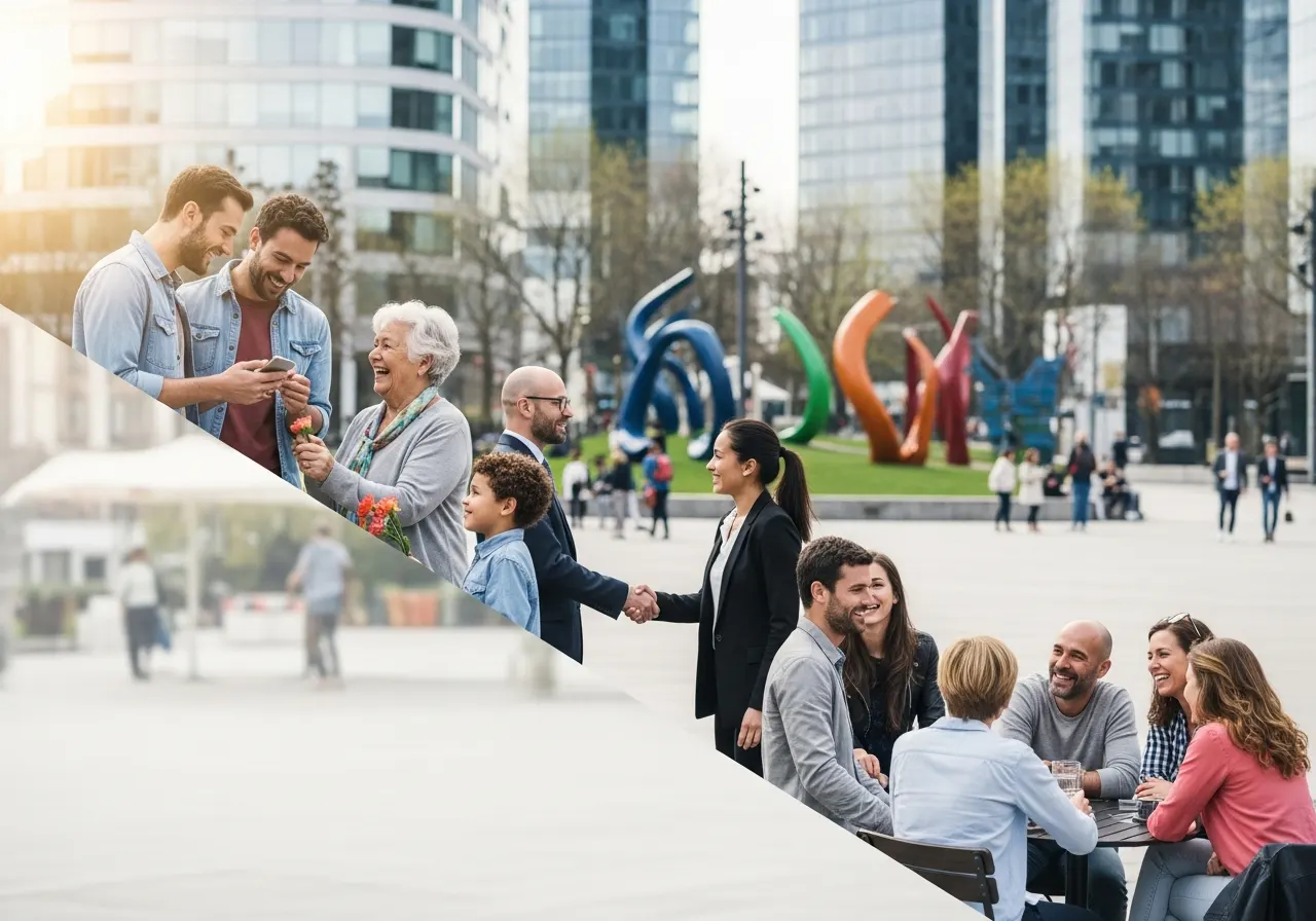 Faktor-Faktor yang Mendorong Terjadinya Interaksi Sosial Secara Diagonal di Lingkungan Masyarakat Modern (ft.istimewa)