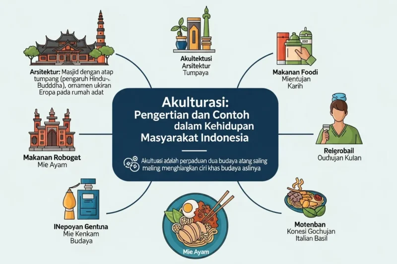 Pengertian Akulturasi dan Contohnya dalam Kehidupan Masyarakat Indonesia
