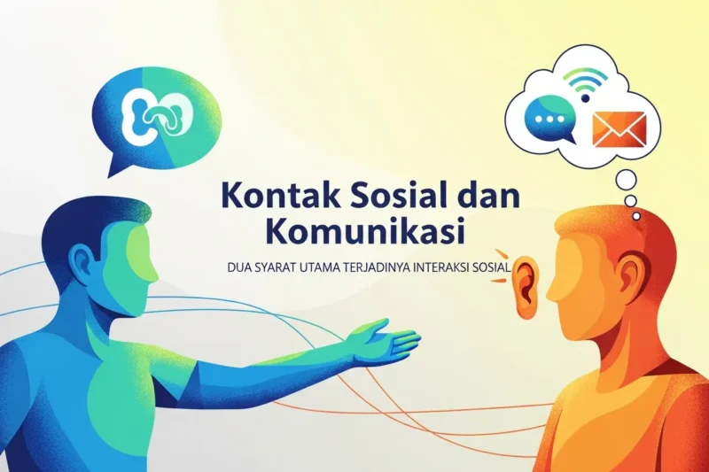Kontak Sosial dan Komunikasi: Dua Syarat Utama Terjadinya Interaksi Sosial