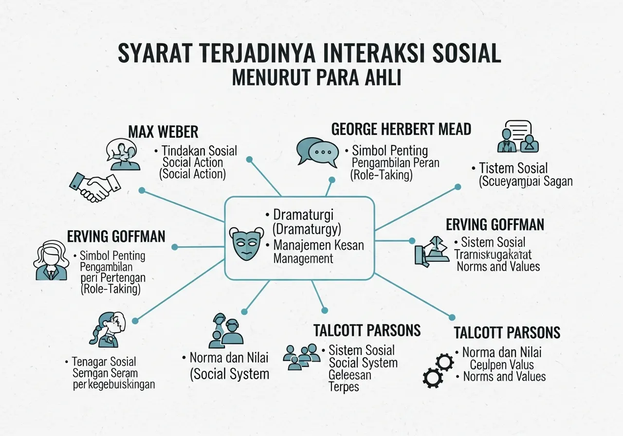 Penjelasan Lengkap tentang Syarat Terjadinya Interaksi Sosial Menurut Para Ahli (ft.istimewa)