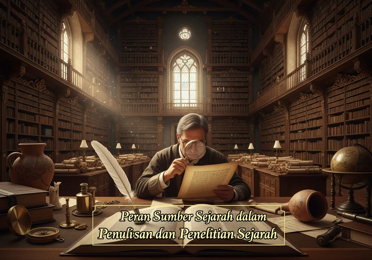 Peran Sumber Sejarah dalam Penulisan dan Penelitian Sejarah (ft.istimewa)