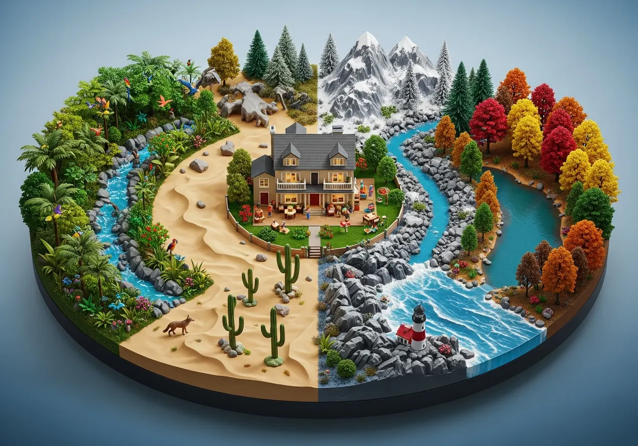 Keberagaman Lingkungan Alam di Sekitar Tempat Tinggal (ft.istimewa)