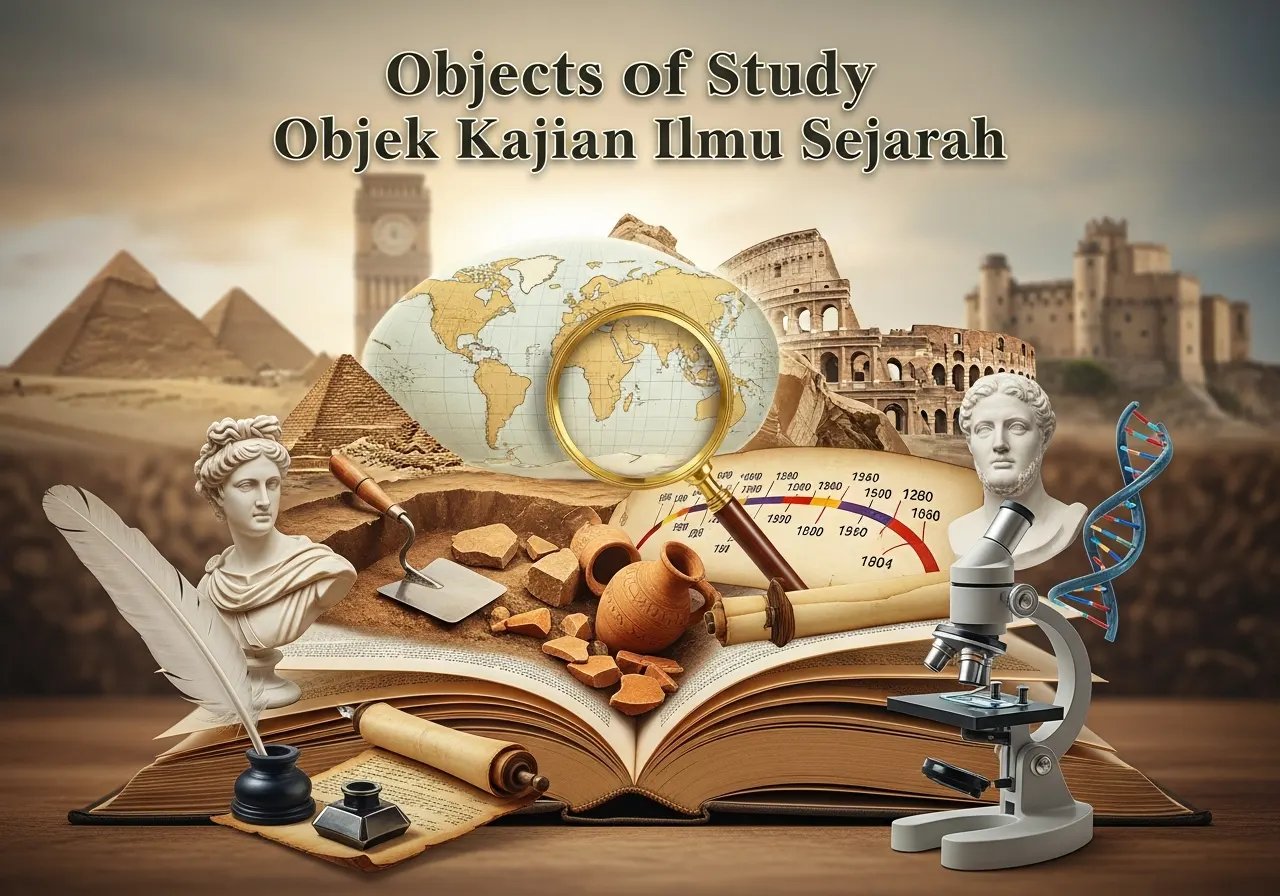 Objek Kajian Ilmu Sejarah: Materi, Formal, dan Contohnya (ft.istimewa)