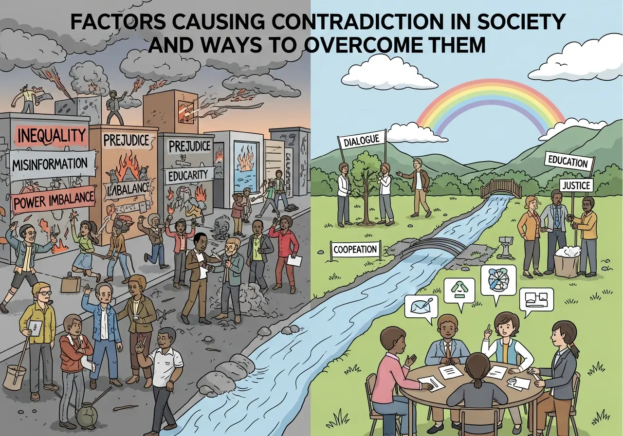 Faktor Penyebab Terjadinya Kontravensi dalam Masyarakat dan Cara Mengatasinya (ft.istimewa)