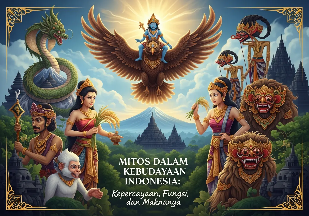 Mitos dalam Kebudayaan Indonesia: Kepercayaan, Fungsi, dan Maknanya (ft.istimewa)
