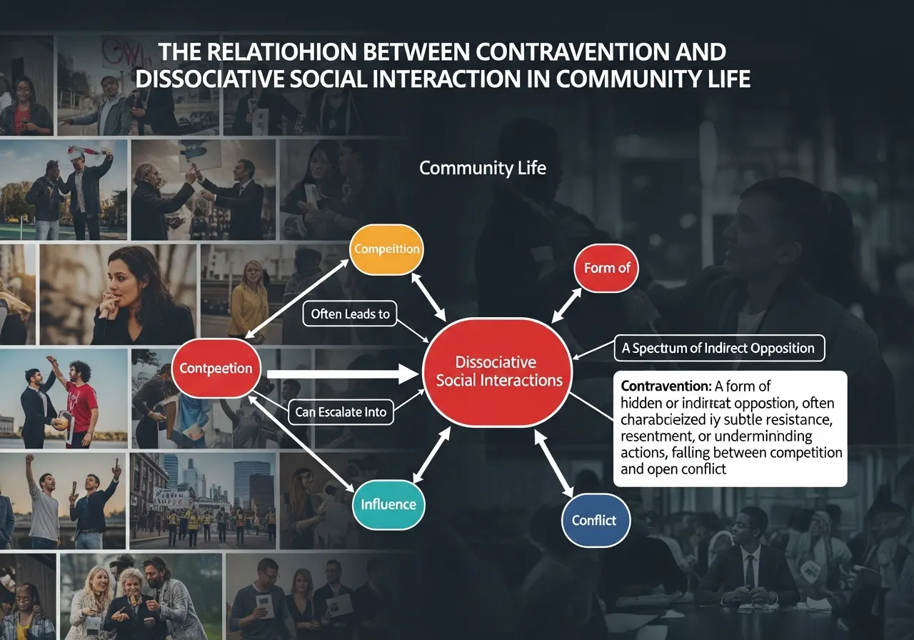 Hubungan antara Kontravensi dan Interaksi Sosial Disosiatif dalam Kehidupan Masyarakat (ft.istimewa)