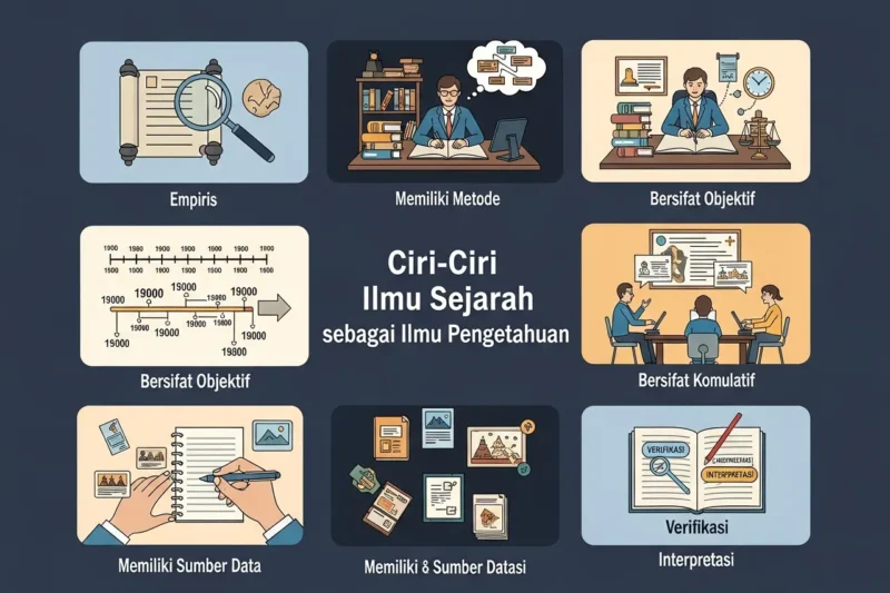 Ciri-Ciri Ilmu Sejarah sebagai Ilmu Pengetahuan