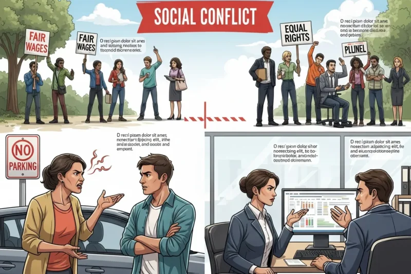 Pengertian Pertentangan (Konflik Sosial) dan Contohnya dalam Kehidupan Sehari-hari