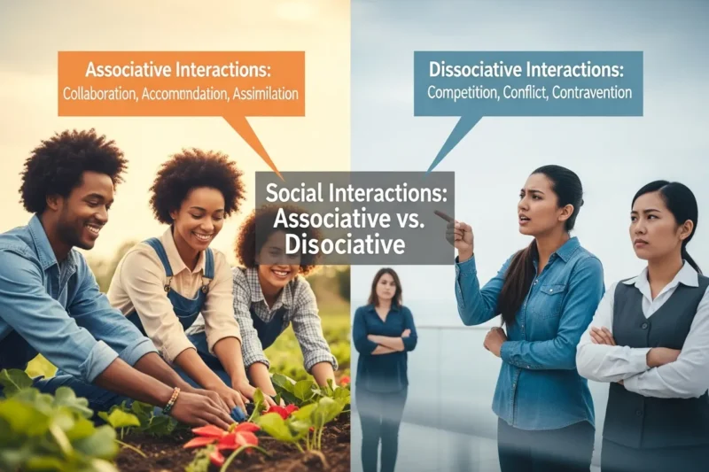 Interaksi Sosial Asosiatif dan Disosiatif: Pengertian, Jenis, dan Contohnya