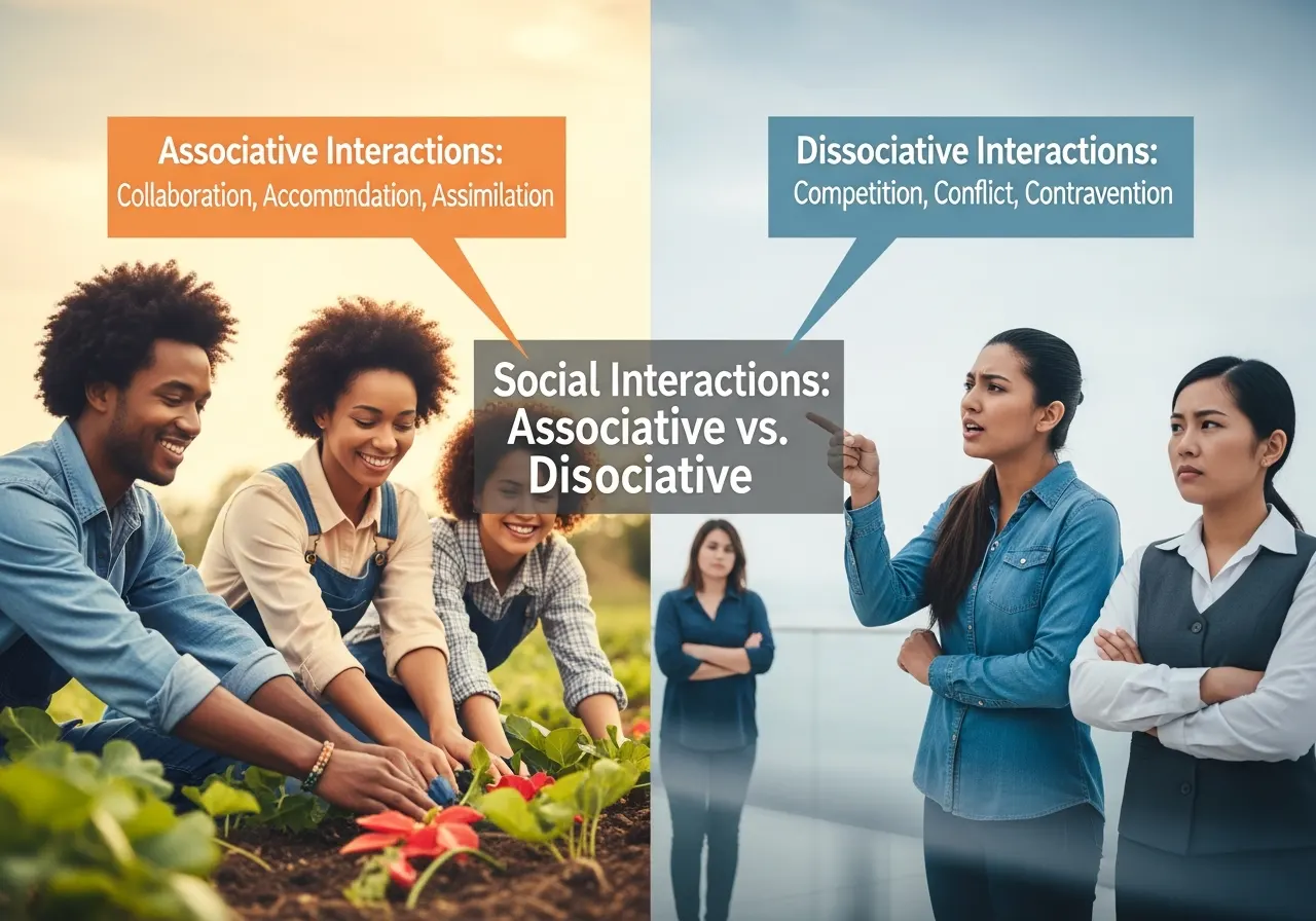 Interaksi Sosial Asosiatif dan Disosiatif: Pengertian, Jenis, dan Contohnya (ft.istimewa)