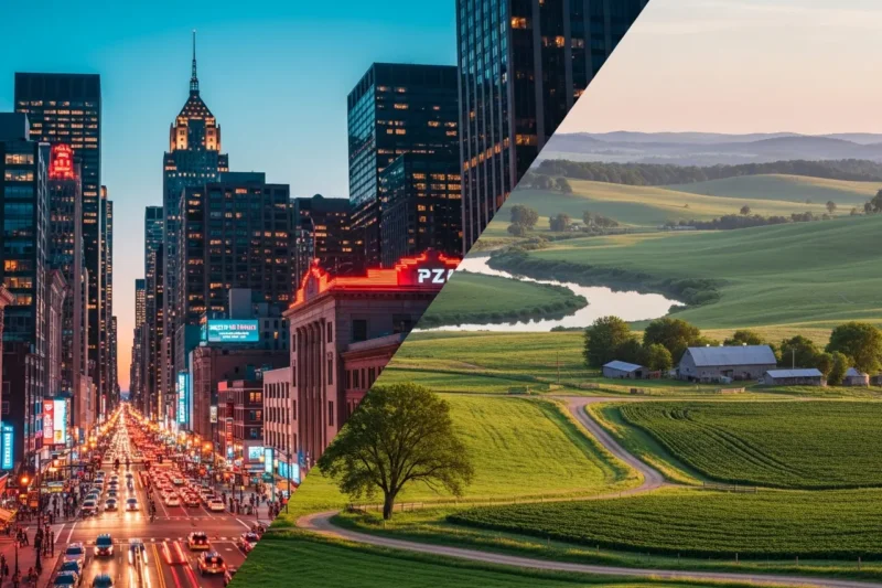 Keberagaman Lingkungan Perkotaan dan Pedesaan