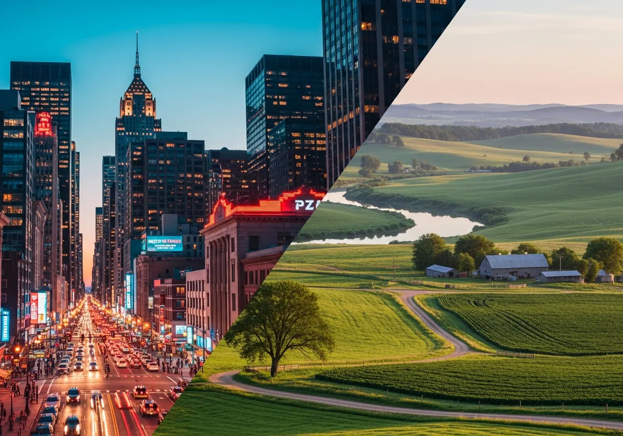 Keberagaman Lingkungan Perkotaan dan Pedesaan (ft.istimewa)