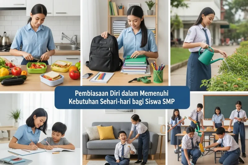 Pembiasaan Diri dalam Memenuhi Kebutuhan Sehari-hari bagi Siswa SMP