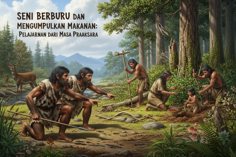 Seni Berburu dan Mengumpulkan Makanan: Pelajaran dari Masa Praaksara